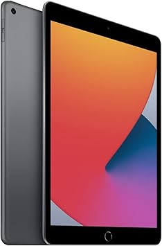 Apple iPad 8th Gen - 10.2", 128GB, WiFi+Cellular Tablet (Space Gray)